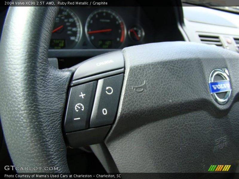 Ruby Red Metallic / Graphite 2004 Volvo XC90 2.5T AWD