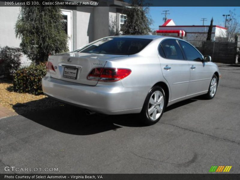 Classic Silver Metallic / Ash Gray 2005 Lexus ES 330