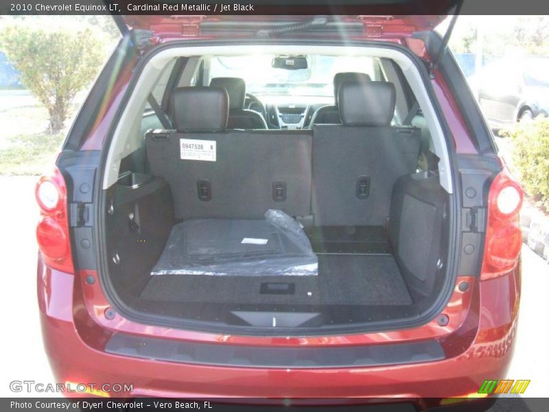 Cardinal Red Metallic / Jet Black 2010 Chevrolet Equinox LT