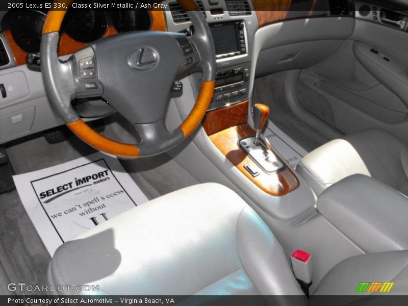 Classic Silver Metallic / Ash Gray 2005 Lexus ES 330