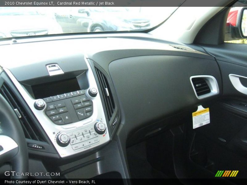 Cardinal Red Metallic / Jet Black 2010 Chevrolet Equinox LT