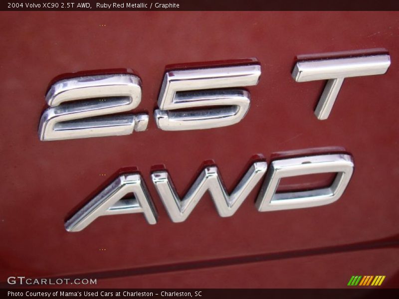 Ruby Red Metallic / Graphite 2004 Volvo XC90 2.5T AWD