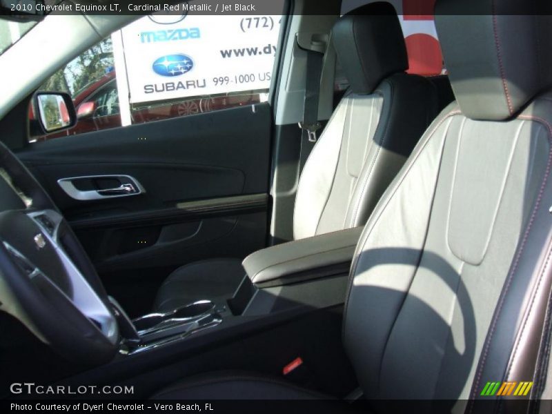 Cardinal Red Metallic / Jet Black 2010 Chevrolet Equinox LT