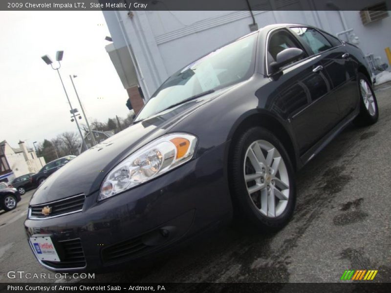 Slate Metallic / Gray 2009 Chevrolet Impala LTZ