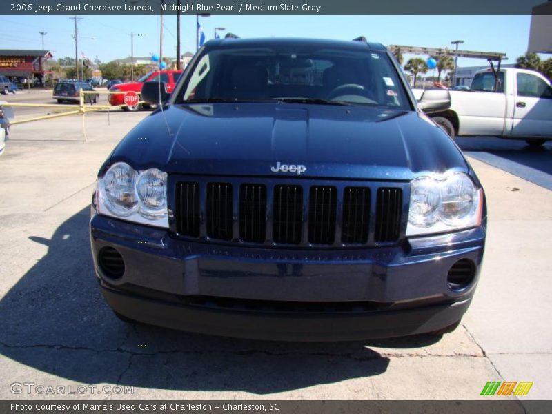 Midnight Blue Pearl / Medium Slate Gray 2006 Jeep Grand Cherokee Laredo
