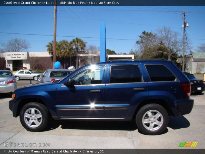Midnight Blue Pearl / Medium Slate Gray 2006 Jeep Grand Cherokee Laredo