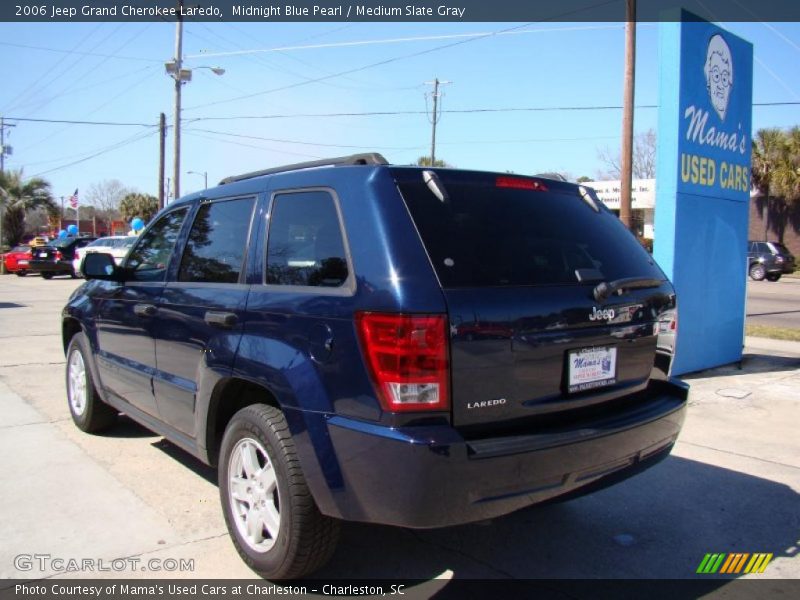 Midnight Blue Pearl / Medium Slate Gray 2006 Jeep Grand Cherokee Laredo