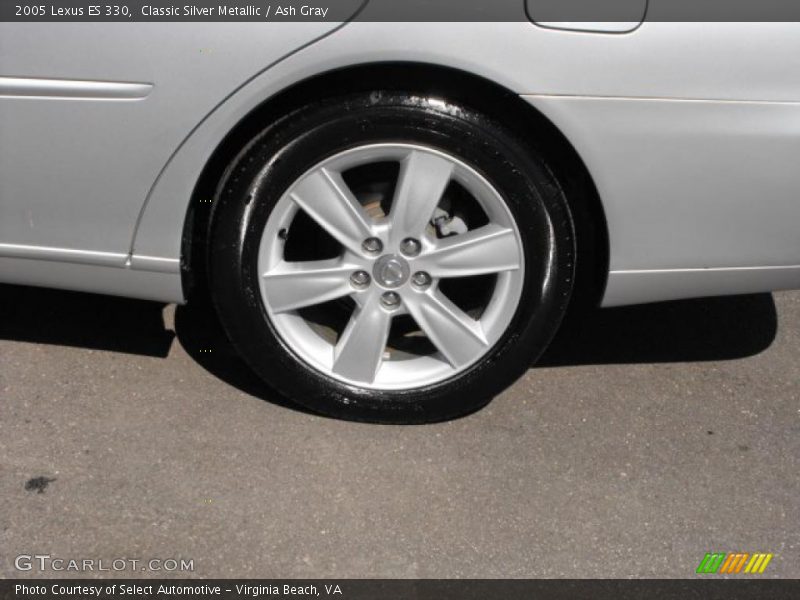 Classic Silver Metallic / Ash Gray 2005 Lexus ES 330