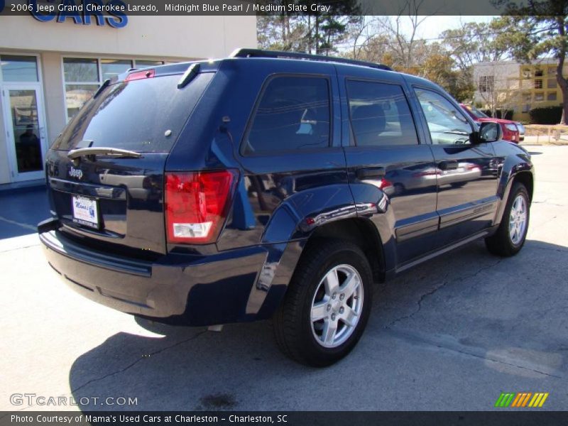 Midnight Blue Pearl / Medium Slate Gray 2006 Jeep Grand Cherokee Laredo