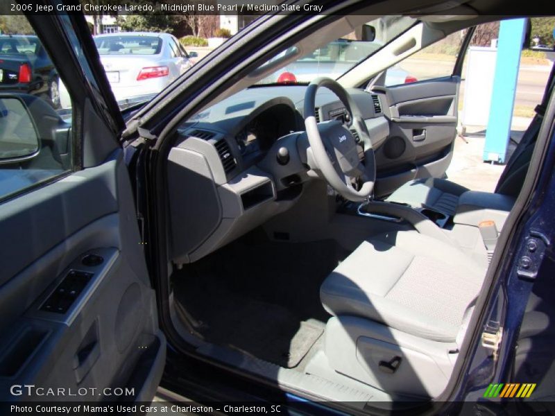 Midnight Blue Pearl / Medium Slate Gray 2006 Jeep Grand Cherokee Laredo