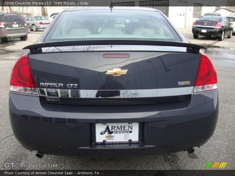 Slate Metallic / Gray 2009 Chevrolet Impala LTZ