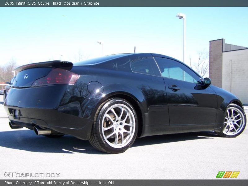 Black Obsidian / Graphite 2005 Infiniti G 35 Coupe