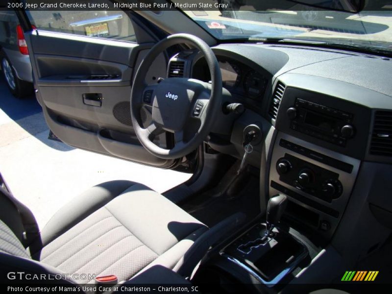 Midnight Blue Pearl / Medium Slate Gray 2006 Jeep Grand Cherokee Laredo