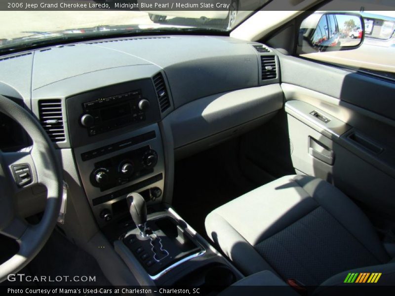 Midnight Blue Pearl / Medium Slate Gray 2006 Jeep Grand Cherokee Laredo