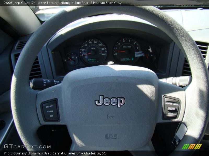 Midnight Blue Pearl / Medium Slate Gray 2006 Jeep Grand Cherokee Laredo