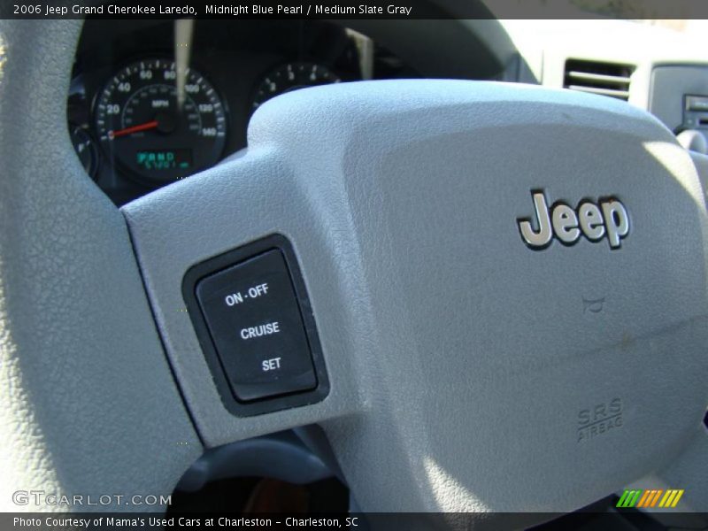Midnight Blue Pearl / Medium Slate Gray 2006 Jeep Grand Cherokee Laredo