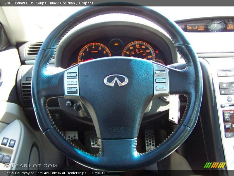 Black Obsidian / Graphite 2005 Infiniti G 35 Coupe