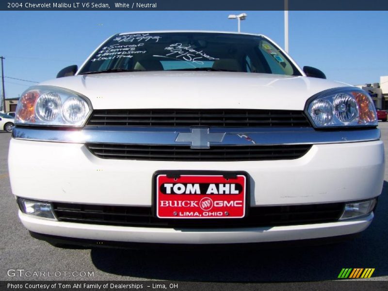 White / Neutral 2004 Chevrolet Malibu LT V6 Sedan