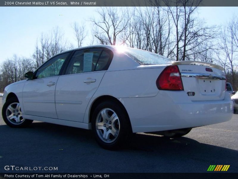 White / Neutral 2004 Chevrolet Malibu LT V6 Sedan