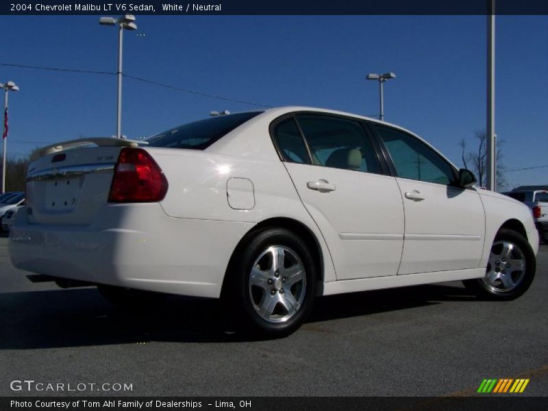 White / Neutral 2004 Chevrolet Malibu LT V6 Sedan