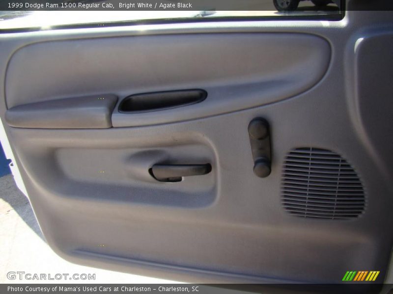Bright White / Agate Black 1999 Dodge Ram 1500 Regular Cab