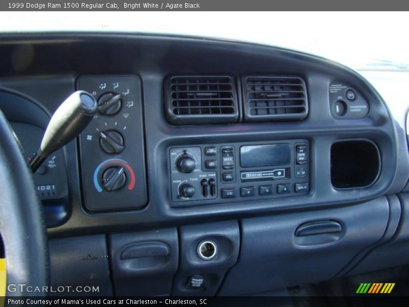 Bright White / Agate Black 1999 Dodge Ram 1500 Regular Cab