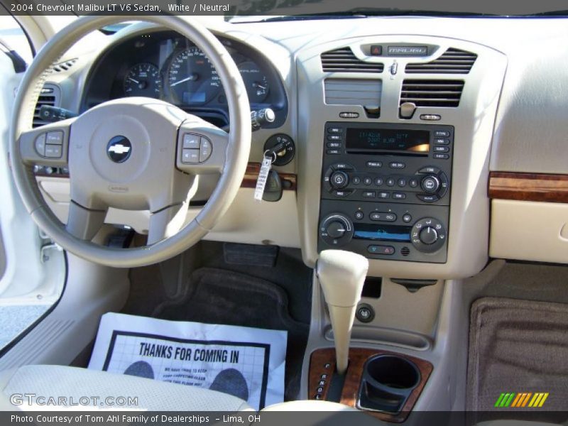 White / Neutral 2004 Chevrolet Malibu LT V6 Sedan