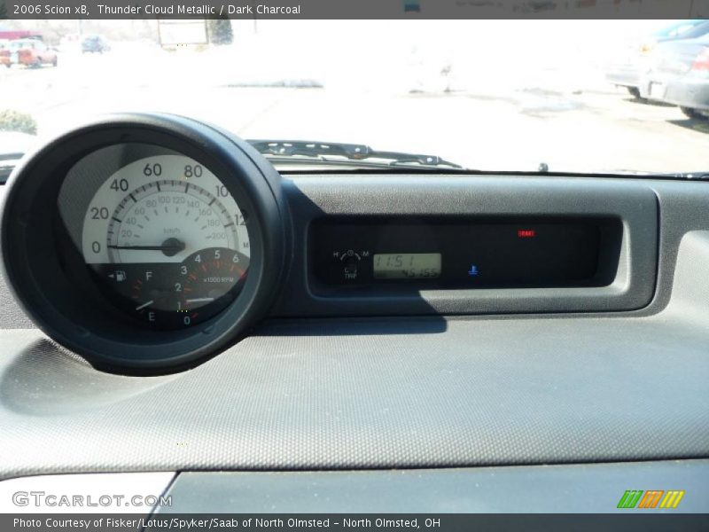 Thunder Cloud Metallic / Dark Charcoal 2006 Scion xB