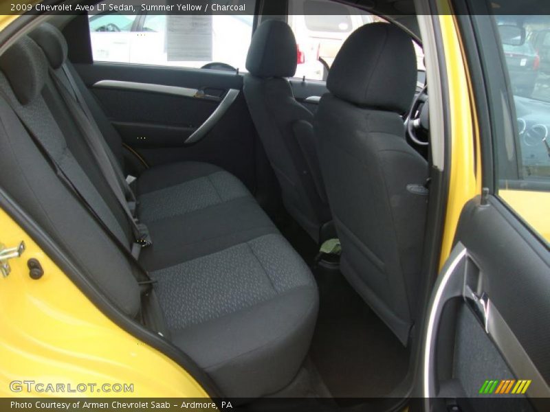 Summer Yellow / Charcoal 2009 Chevrolet Aveo LT Sedan