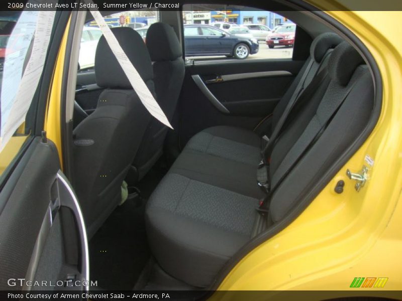 Summer Yellow / Charcoal 2009 Chevrolet Aveo LT Sedan