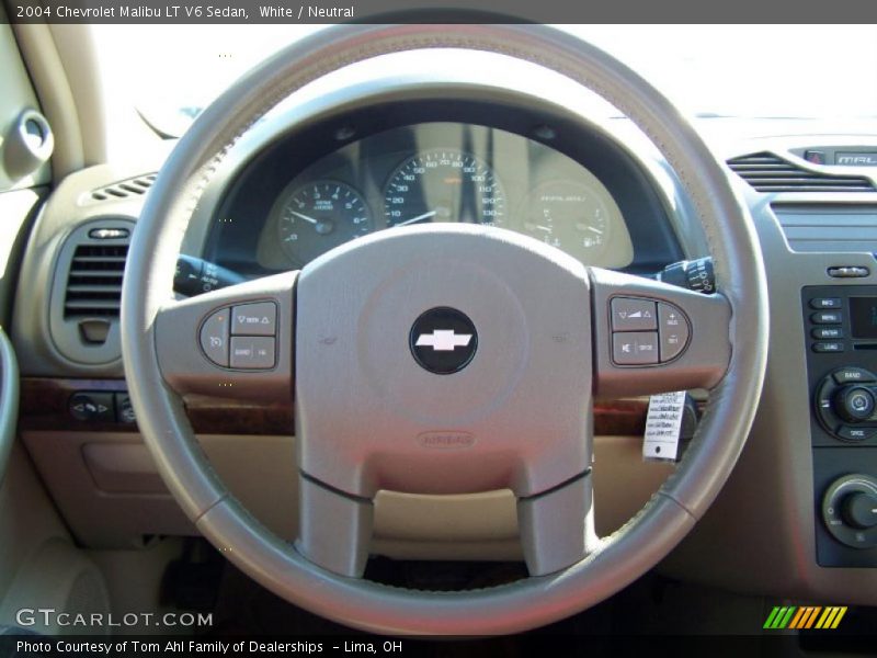 White / Neutral 2004 Chevrolet Malibu LT V6 Sedan