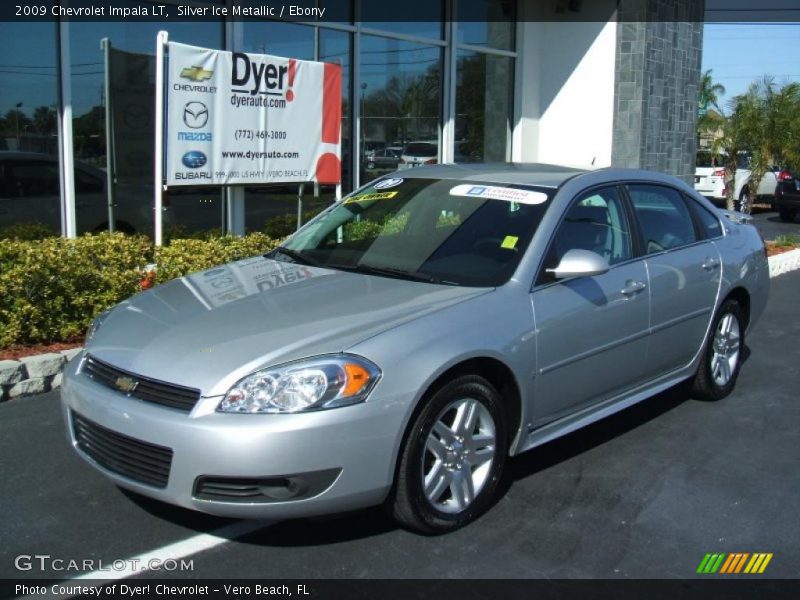 Silver Ice Metallic / Ebony 2009 Chevrolet Impala LT