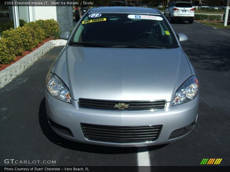 Silver Ice Metallic / Ebony 2009 Chevrolet Impala LT