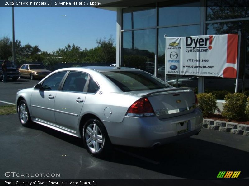 Silver Ice Metallic / Ebony 2009 Chevrolet Impala LT