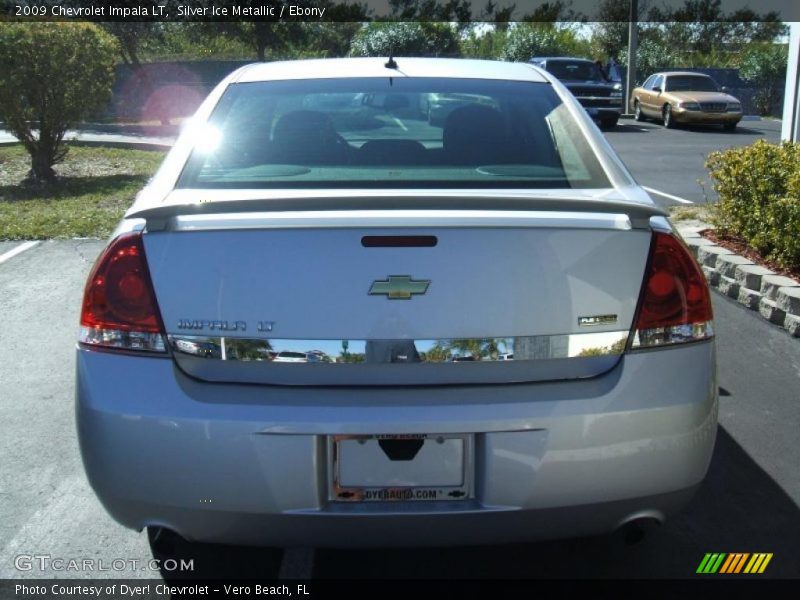 Silver Ice Metallic / Ebony 2009 Chevrolet Impala LT
