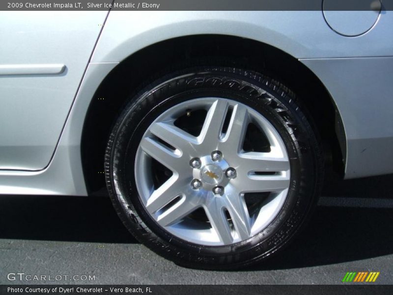 Silver Ice Metallic / Ebony 2009 Chevrolet Impala LT