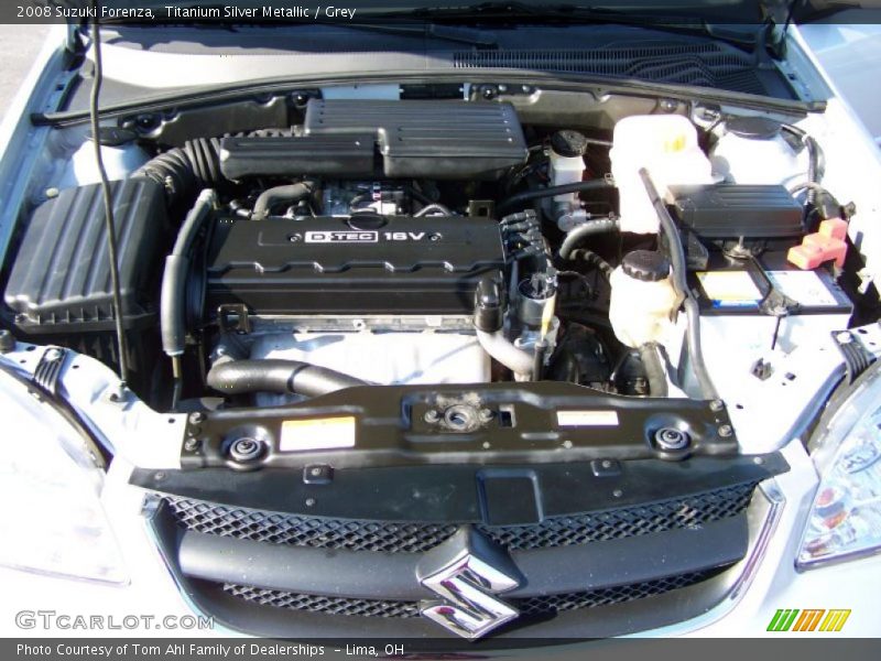 Titanium Silver Metallic / Grey 2008 Suzuki Forenza