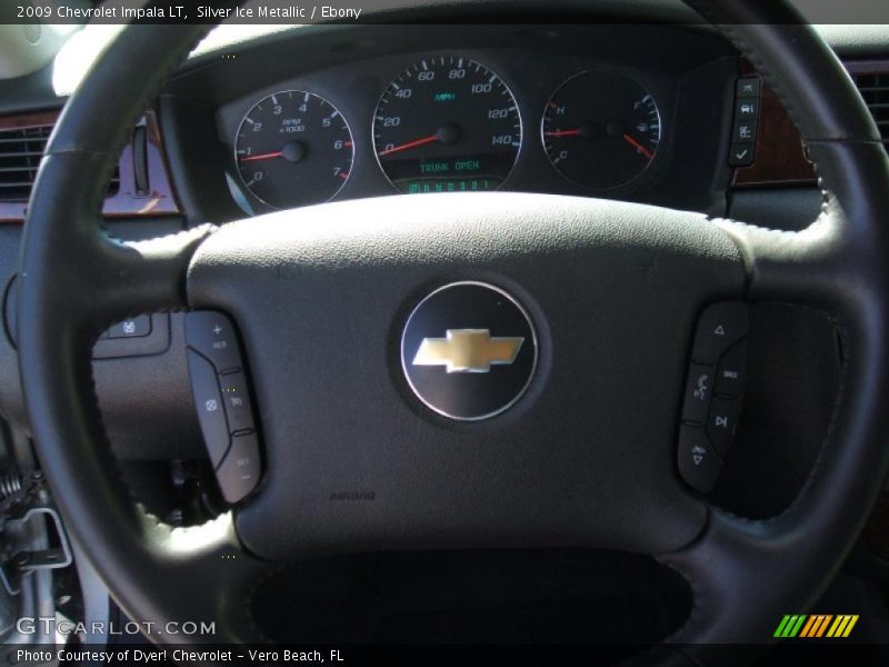 Silver Ice Metallic / Ebony 2009 Chevrolet Impala LT