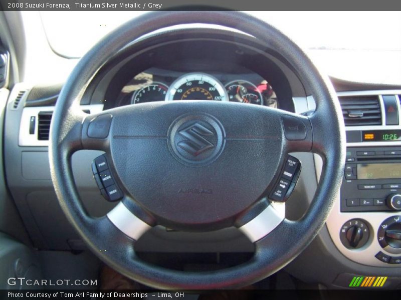 Titanium Silver Metallic / Grey 2008 Suzuki Forenza