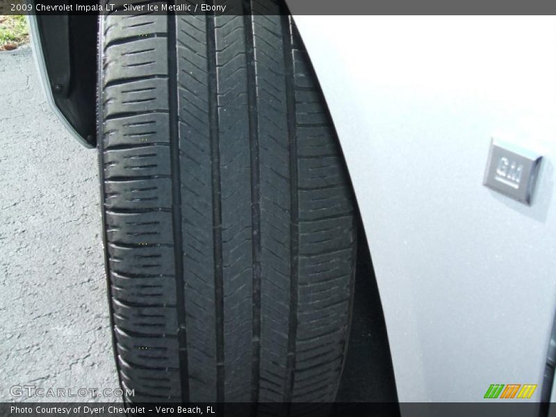 Silver Ice Metallic / Ebony 2009 Chevrolet Impala LT