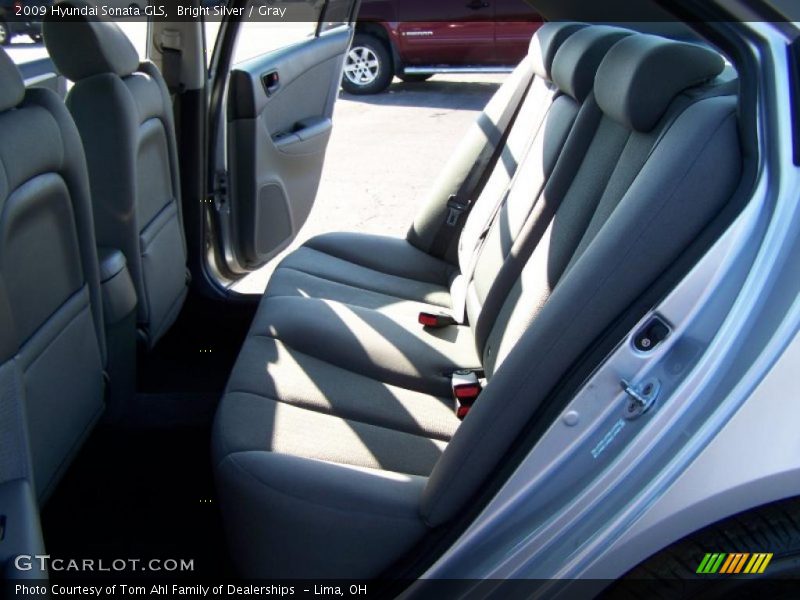 Bright Silver / Gray 2009 Hyundai Sonata GLS