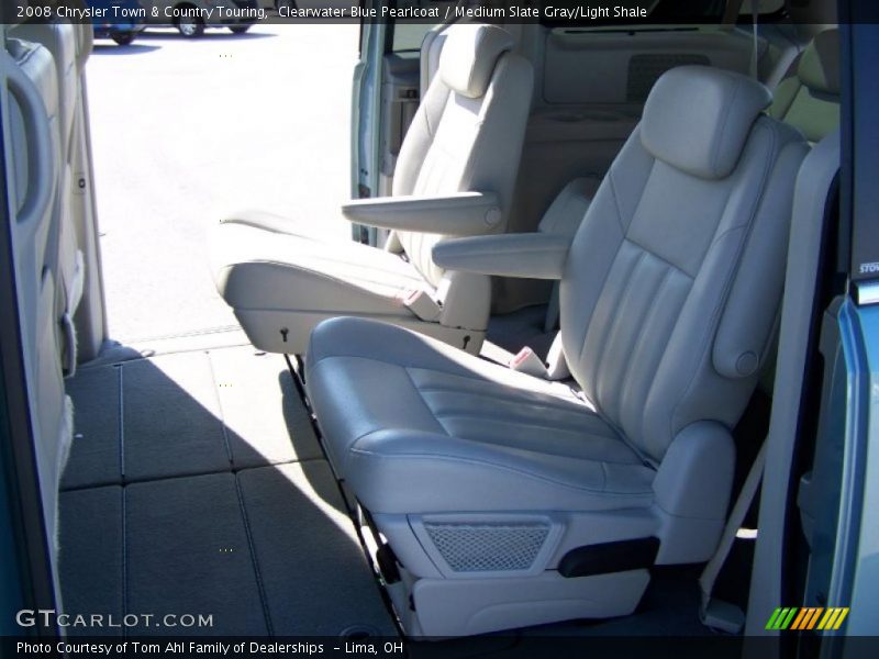 Clearwater Blue Pearlcoat / Medium Slate Gray/Light Shale 2008 Chrysler Town & Country Touring