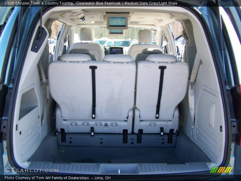 Clearwater Blue Pearlcoat / Medium Slate Gray/Light Shale 2008 Chrysler Town & Country Touring