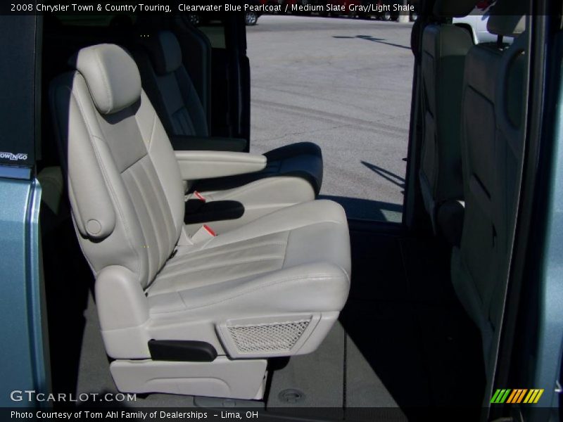Clearwater Blue Pearlcoat / Medium Slate Gray/Light Shale 2008 Chrysler Town & Country Touring