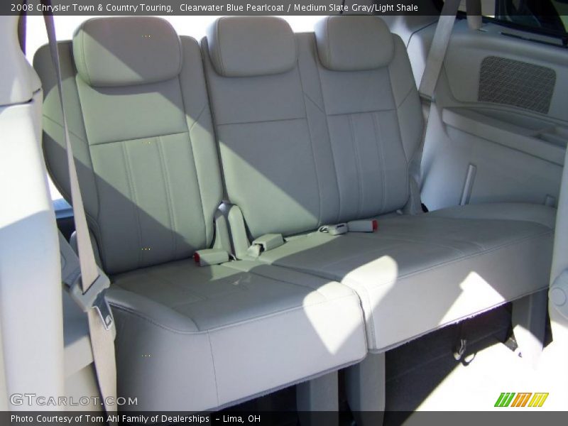Clearwater Blue Pearlcoat / Medium Slate Gray/Light Shale 2008 Chrysler Town & Country Touring