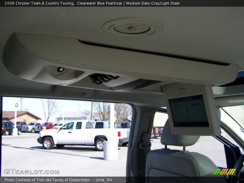 Clearwater Blue Pearlcoat / Medium Slate Gray/Light Shale 2008 Chrysler Town & Country Touring