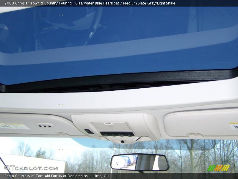 Clearwater Blue Pearlcoat / Medium Slate Gray/Light Shale 2008 Chrysler Town & Country Touring