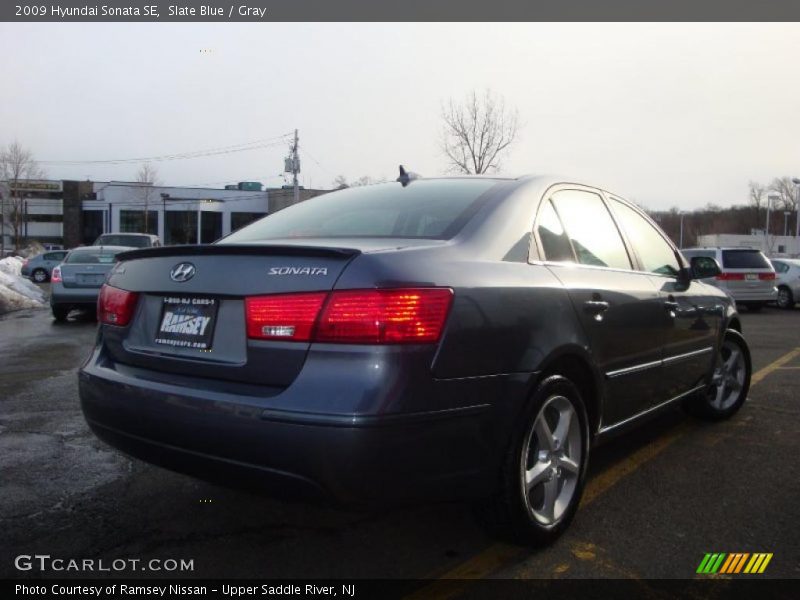 Slate Blue / Gray 2009 Hyundai Sonata SE