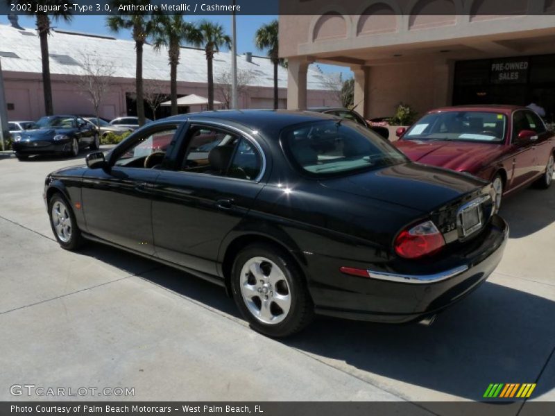 Anthracite Metallic / Cashmere 2002 Jaguar S-Type 3.0