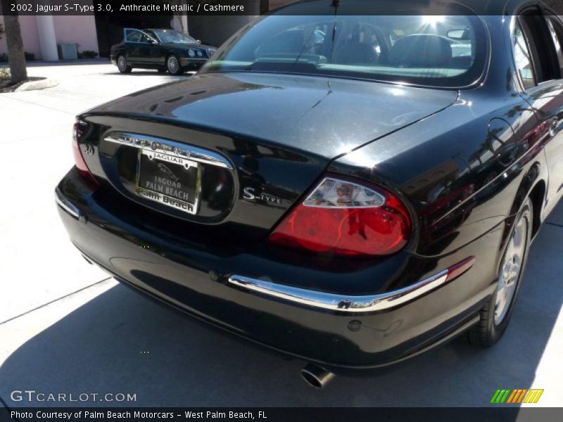 Anthracite Metallic / Cashmere 2002 Jaguar S-Type 3.0